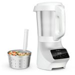 image produit Blender Moulinex SOUP&PLUS GRIS 1100 W AVEC PANIER VAPEUR INOX