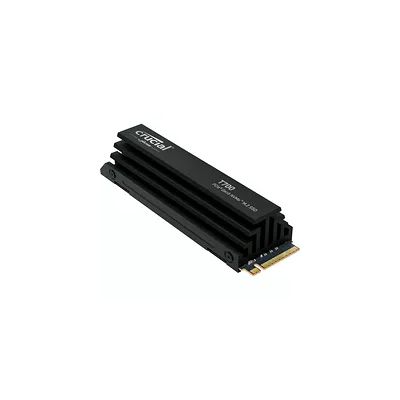image Crucial T700 SSD 2To PCIe Gen5 NVMe M.2 SSD Interne Gaming avec Dissipateur Premium, jusqu’à 12.400Mo/s, Microsoft DirectStorage, Rétrocompatibilité PCIe 4.0 - CT2000T700SSD5