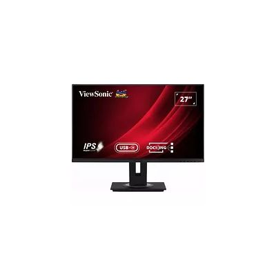 Ecran 27" Viewsonic VG2756-2K QHD LED IPS HDMI, DipsplayPort Ethernet RJ45, USB, Haut-Parleurs Pied Ergonomique inclinable Pivot