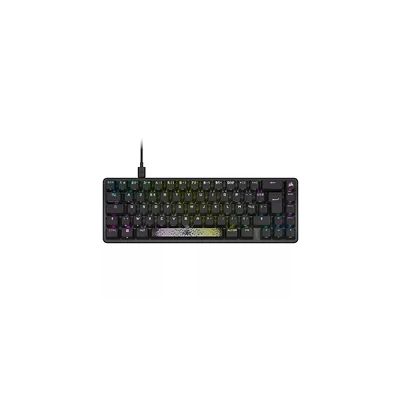 image CORSAIR K65 PRO MINI RGB 65% Clavier de Jeu Filaire Optique-Mécanique - Commutateurs Linéaires OPX - Capuchons de Touches PBT Double-Shot - Compatible iCUE - PC, PS5, PS4, Xbox - AZERTY FR - Noir