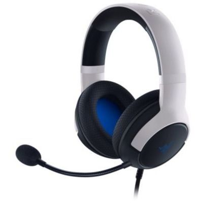 image Razer Kaira X - Playstation Gaming Micro-Casque Supra-auriculaire Filaire Stereo Blanc Micro-Casque, Volume réglable