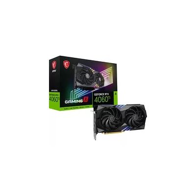 image MSI GeForce RTX 4060 Ti Gaming X 16G Carte Graphique - GPU RTX 4060 Ti, GDDR6 16GB (18Gb/s,128 Bits), PCIe 4.0 - Twin FROZR 9 (2 x Ventilateurs TORX 5.0), RGB - HDMI 2.1, DisplayPort 1.4a