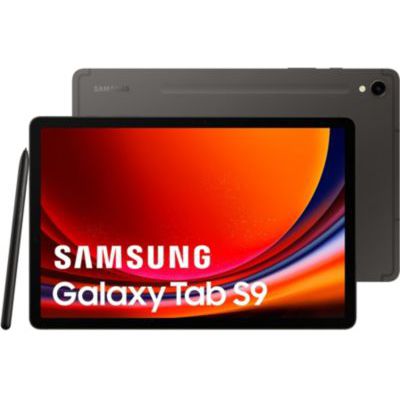 image Samsung Galaxy Tab S9 Tablette avec Galaxy AI, Android, 11" 128Go de Stockage, Lecteur MicroSD, 5G, S Pen Inclus, Anthracite, Exclusivité Amazon Version FR
