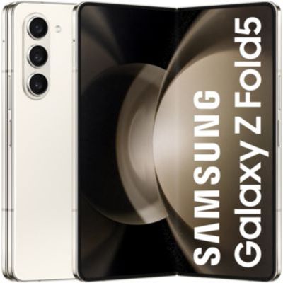 image Smartphone SAMSUNG Galaxy Z Fold5 Cr me 256Go 5G