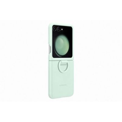 image Samsung Galaxy Coque Silicone Officielle avec Anneau pour Z Flip5 Vert océan