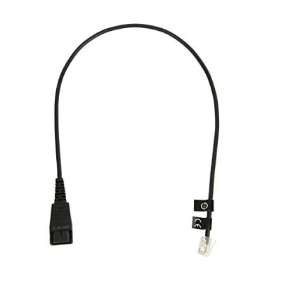 image Jabra Câble QD droit P6 - 0,5 m - 4P plug: r,m-,m+,r