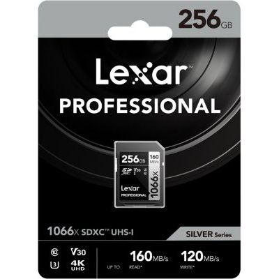 image Carte SD LEXAR 256Go SDXC Professional 1066x
