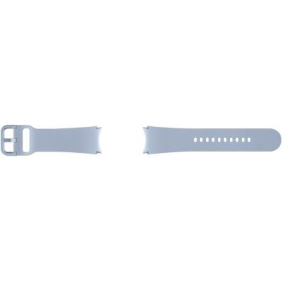 image Samsung Bracelet de sport (S/M) ET-SFR93 pour Galaxy Watch6 | Watch6 Classic Bracelet de montre de sport pour femme Bracelet original en caoutchouc fluoré élastique durable Bon ajustement Bleu glacier