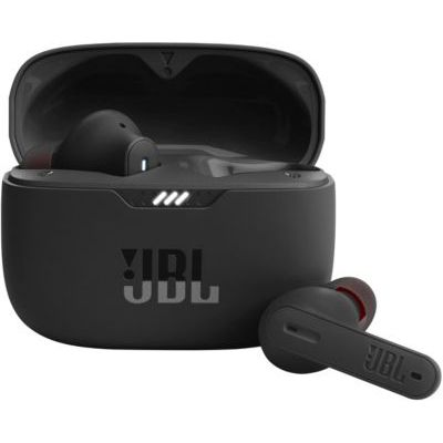 image JBL Tune 235 NC, écouteurs intra-auriculaires Bluetooth, sans fil, Réduction de bruit, 48 heures d'autonomie, résistants à l'eau et à la poussière IP54, noir