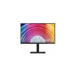 image produit Samsung Écran PC Professionnel 24'' Série S60A Noir, Dalle IPS, QHD (2560 x 1440), HDMI, Display Port, Hub USB, Pied Has et Fonction Pivot