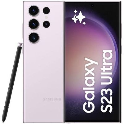 image Smartphone SAMSUNG Galaxy S23 Ultra Violet 256Go Excellent État avec Batterie Neuve -