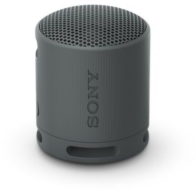 image Sony SRS-XB100 - Enceinte sans Fil Bluetooth, Portable, légère, compacte, Durable, IP67, étanche à l'eau et à la poussière, Batterie 16H, dragonne Polyvalente, appels Mains Libres, Noir