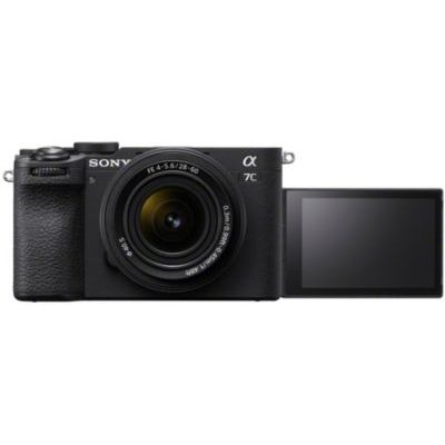 image Sony Alpha 7C II, Appareil Photo Plein Format Hybride Compact à Objectif Interchangeable en kit avec Le FE 28-60mm, Noir