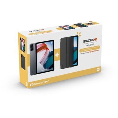 image Tablette Android XIAOMI Pack Redmi Pad 128Go Gris + Folio Noir
