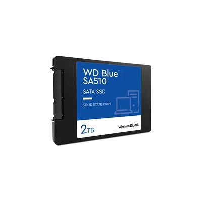 image WD Blue SA510 2 To 2.5" SATA SSD avec une vitesse de lecture allant jusqu'à 560 MB/s