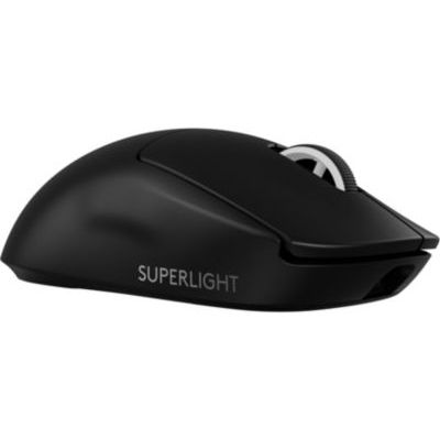 image Logitech G PRO X SUPERLIGHT 2 LIGHTSPEED Souris Gaming Sans Fil, Légère, Switchs Hybrides LIGHTFORCE, Capteur HERO 2, 32 000 DPI, 5 Boutons Programmables, Prise USB-C, PC et Mac - Noir