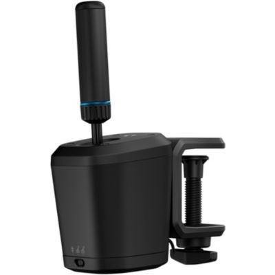 image Logitech G RS Shifter and Handbrake, Levier de vitesse et frein à main de simulation de course avec changement de mode facile, poignée réglable, pour volants G et PRO, PS, Xbox, et PC - Noir