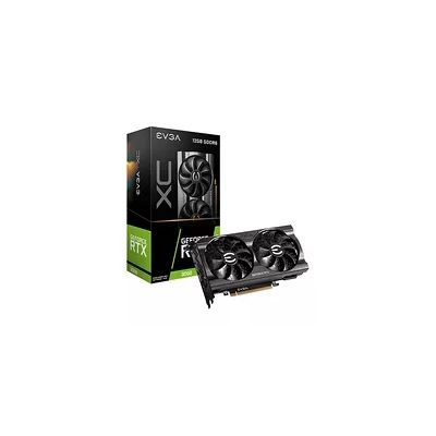 image EVGA GeForce RTX 3060 XC GAMING, 12G-P5-3657-KR, 12GB GDDR6, Dual-Fan, Metal Backplate