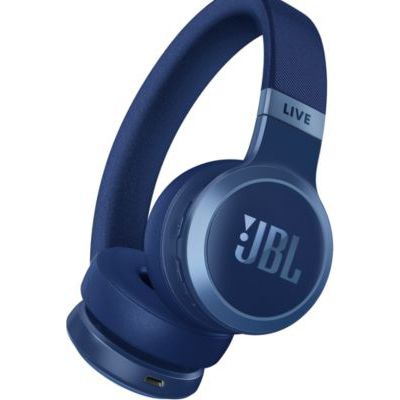 image JBL Live 670NC Casque supra-auriculaire, Bluetooth 5.3, connexion multi-source, Réduction de Bruit Adaptative et Smart Ambient, jusqu'à 65 heures d'autonomie, bleu