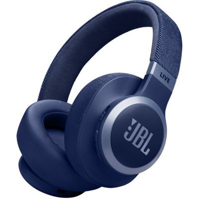 image JBL Live 770NC Casque circum-auriculaire, Bluetooth 5.3, Réduction de Bruit Adaptative, autonomie jusqu'à 65 h, bleu