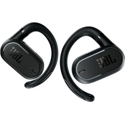 image JBL Soundgear Sense, Écouteurs sans Fil à Conduction aérienne, Technologie OpenSound, Indice de Protection IP54, jusqu'à 24h d'autonomie, en Noir