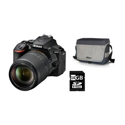 image Appareil photo Reflex Nikon PACK D5600+18-140 VR +FT+SD16GO