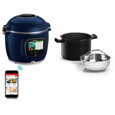 image Cookeo MOULINEX cookeo touch wifi pro bleu CE943410