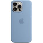 image produit Apple Coque en Silicone avec MagSafe pour iPhone 15 Pro Max - Bleu d’Hiver ​​​​​​​