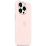 image produit Apple Coque en Silicone avec MagSafe pour iPhone 15 Pro - Rose pâle ​​​​​​​