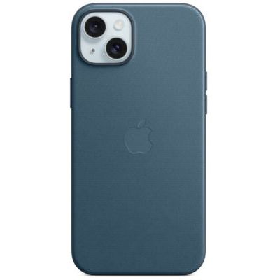 image Apple Coque en Tissage Fin avec MagSafe pour iPhone 15 Plus - Bleu Pacifique ​​​​​​​