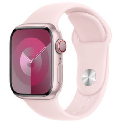 image Apple Watch Band - Bracelet Sport - 41 mm - Rose pâle - M/L