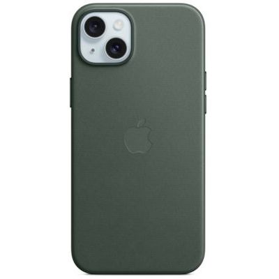 image Apple Coque en Tissage Fin avec MagSafe pour iPhone 15 Plus - Chêne Vert ​​​​​​​