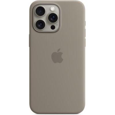 image Apple Coque en Silicone avec MagSafe pour iPhone 15 Pro Max - Argile ​​​​​​​