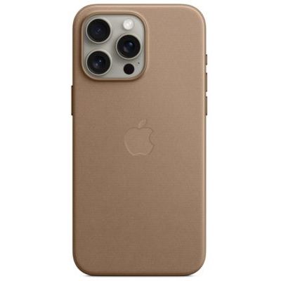 image Apple Coque en Tissage Fin avec MagSafe pour iPhone 15 Pro Max - Taupe ​​​​​​​