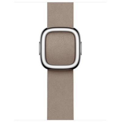 image Apple Watch Band - Bracelet Boucle moderne - 41 mm - Fauve - Large