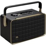 image produit JBL Authentics 300 Enceinte Intelligente connectée Portable avec WiFi, Bluetooth et Assistants vocaux, Design rétro, Noire - livrable en France