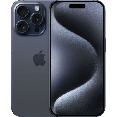 image Apple iPhone 15 Pro (128 Go) - Titane Bleu