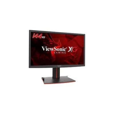 ViewSonic XG2401 Moniteur Gaming 24'' Full HD 1920x1080 Pixels, 16:9, 1ms, 144Hz, Freesync, HDMI, DVI, DP, USB, Haut-parleurs, Noir