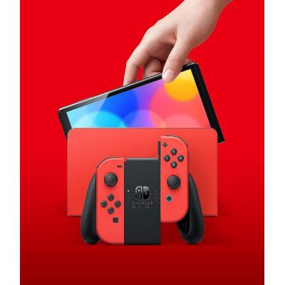 image Nintendo Console Switch - Modèle OLED Edition Mario (rouge)