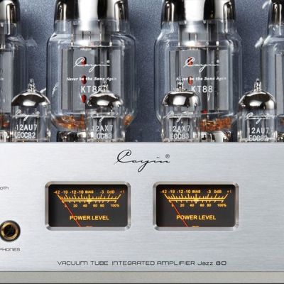 image Amplis hi-fi stéréo Cayin Jazz 80 KT88 Silver