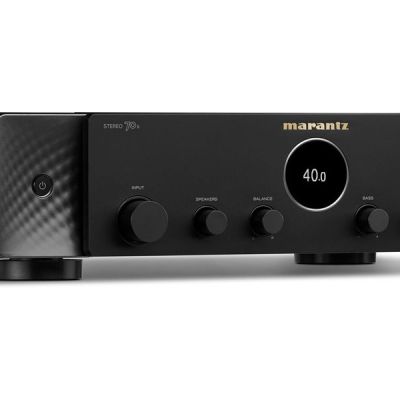image Marantz Ampli-Tuner Stereo 70s Audio et vidéo Deux canaux 8K avec Streaming intégré HEOS®, entrée Phono et Radio FM/Dab