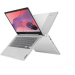 image produit Lenovo IdeaPad Slim 3 Chromebook 14M868 - Ordinateur Portable 14'' FHD IPS 300nits Tactile (MediaTek Kompanio 520, RAM 8Go, eMMC 128Go, Arm Mali-G52 2EE MC2 GPU, ChromeOS) Clavier AZERTY - Gris