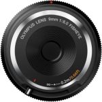 image produit Olympus BCL-0980 Objectif Pancake Fisheye 9 mm Noir