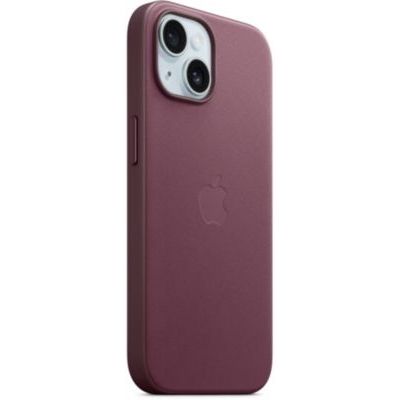 image Apple Coque en Tissage Fin avec MagSafe pour iPhone 15 - Mûre ​​​​​​​