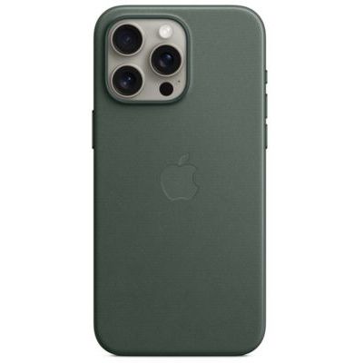 image Apple Coque en Tissage Fin avec MagSafe pour iPhone 15 Pro Max - Chêne Vert ​​​​​​​