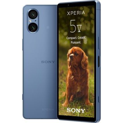 image Sony Xperia 5 V - Ecran 6.1 Pouces 21:9 CinemaWide HDR OLED - 120Hz - Triple Longueur Focale (avec capteur Nouvelle génération & ZEISS) - Android 13 - Bleu