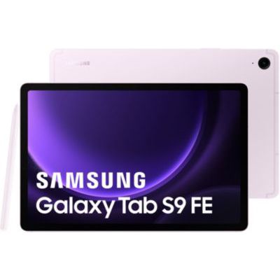 image Samsung Galaxy Tab S9 FE Tablette, 10.9'' Wifi 128Go, S Pen inclus, Batterie longue durée, Certification IP 68, Lavande, Version FR