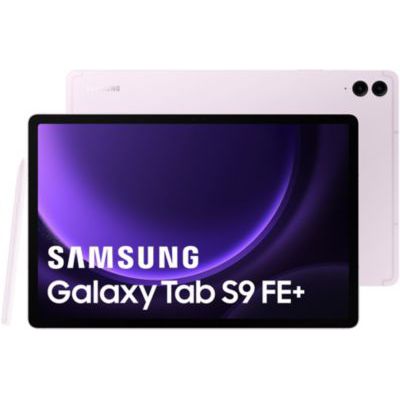 image Samsung Galaxy Tab S9 FE+ Tablette, 12.4'' Wifi 128Go, S Pen inclus, Batterie longue durée, Certification IP 68, Lavande, Version FR