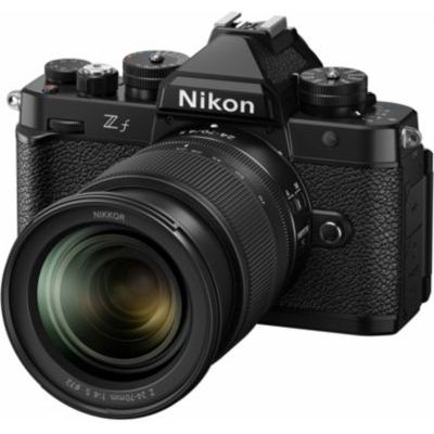image Nikon kit Z f + Z 24-70mm f/4 VR, Appareil Photo Hybride capteur Plein Format (24,5 MP, 4K Ultra HD à 60p, Expeed 7, Rafale 30 i/s, écran Tactile orientable,..)