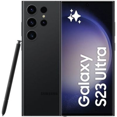 image Smartphone SAMSUNG Galaxy S23 Ultra Noir 512Go Excellent État avec Batterie Neuve -